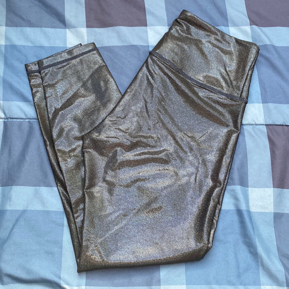 ZYIA ACTIVE Metallic Leggings